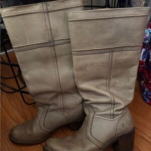 Frye Leather Heeled Boots